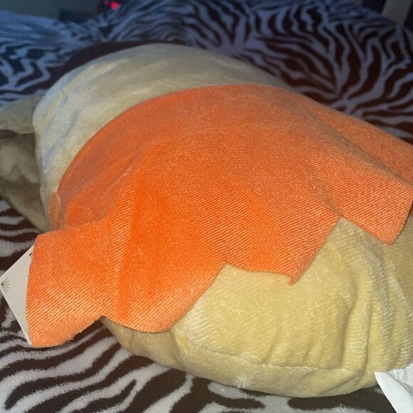 New with tags target bullseye dog plush in witch costume Halloween throw pillow - Picture 7 of 7